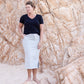 Lanelle Cuffed Sleeve Tee - FINAL SALE Tops Thread & Supply