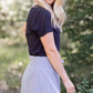 Lanelle Cuffed Sleeve Tee Tops Thread & Supply