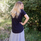 Lanelle Cuffed Sleeve Tee Tops Thread & Supply
