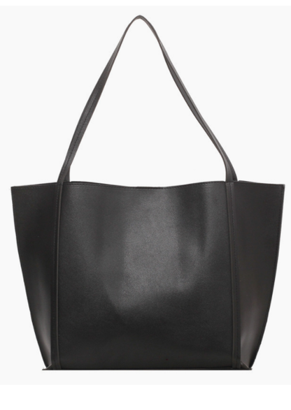 Large Capacity Shoulder Bag Accessories The Lux Lead Black