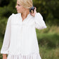 Layered Ruffle Blouse - FINAL SALE Tops