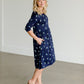 Leaf Printed Midi Dress - FINAL SALE Dresses