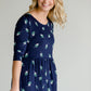 Leaf Printed Midi Dress - FINAL SALE Dresses