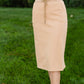 Leandra Mocha Knit Skirt - FINAL SALE Skirts