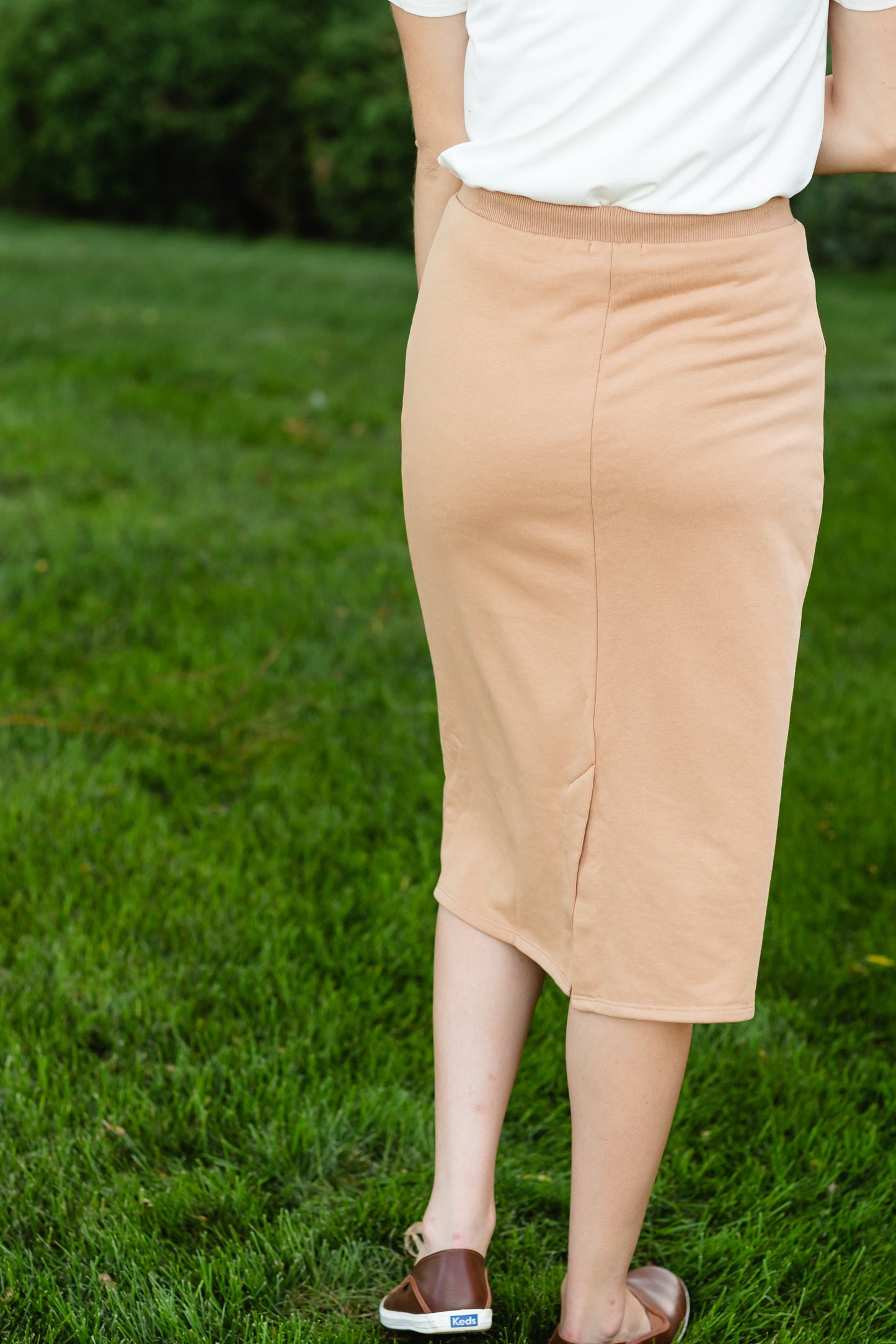 Leandra Mocha Knit Skirt - FINAL SALE Skirts