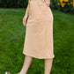 Leandra Mocha Knit Skirt - FINAL SALE Skirts