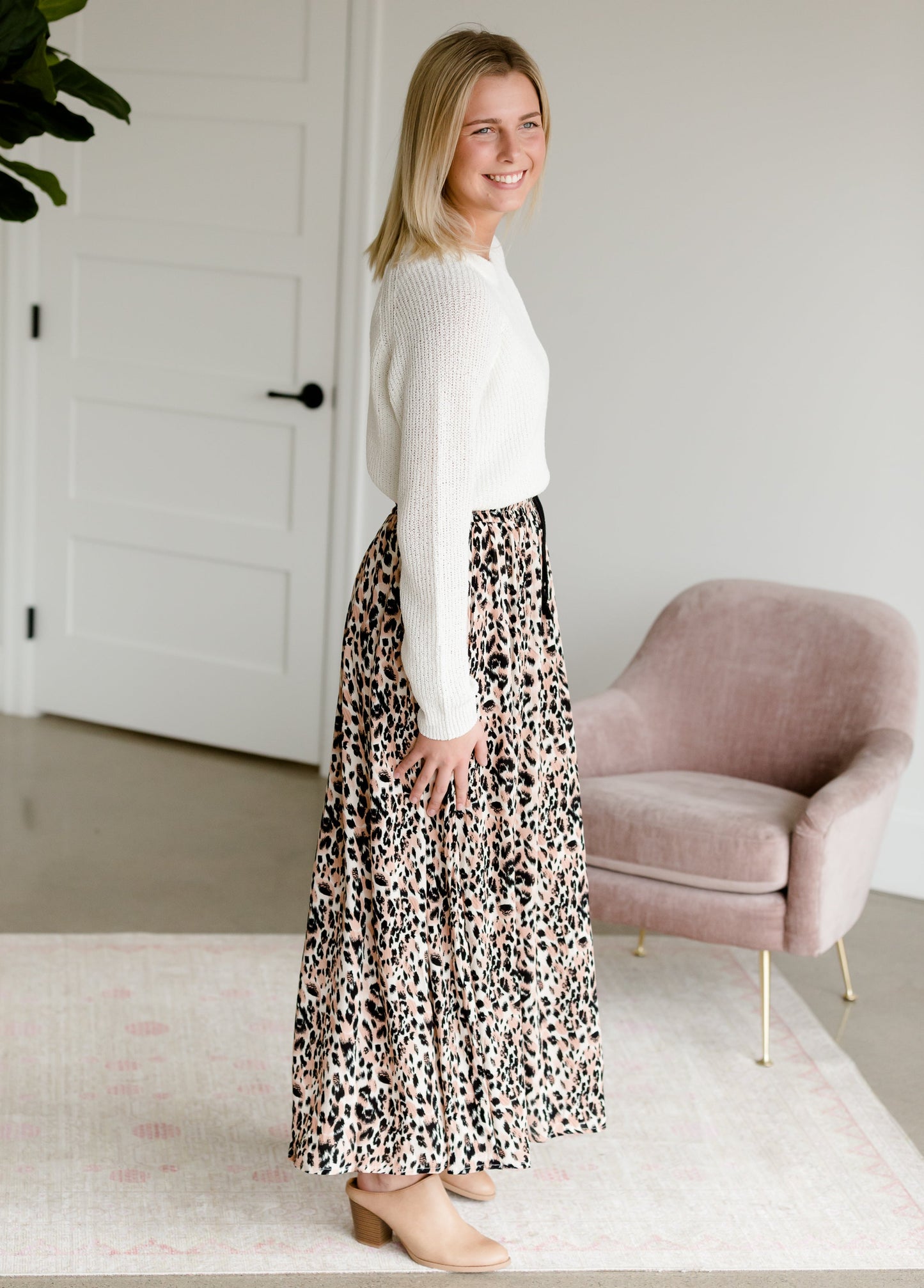 Leopard Print Maxi Skirt - FINAL SALE Skirts
