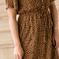 Leopard Print Midi Dress - FINAL SALE Dresses