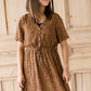 Leopard Print Midi Dress - FINAL SALE Dresses