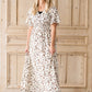 Leopard Print Smocked Maxi Dress-FINAL SALE Dresses