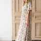 Leopard Print Smocked Maxi Dress-FINAL SALE Dresses