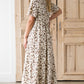 Leopard Print Smocked Maxi Dress-FINAL SALE Dresses