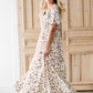 Leopard Print Smocked Maxi Dress-FINAL SALE Dresses