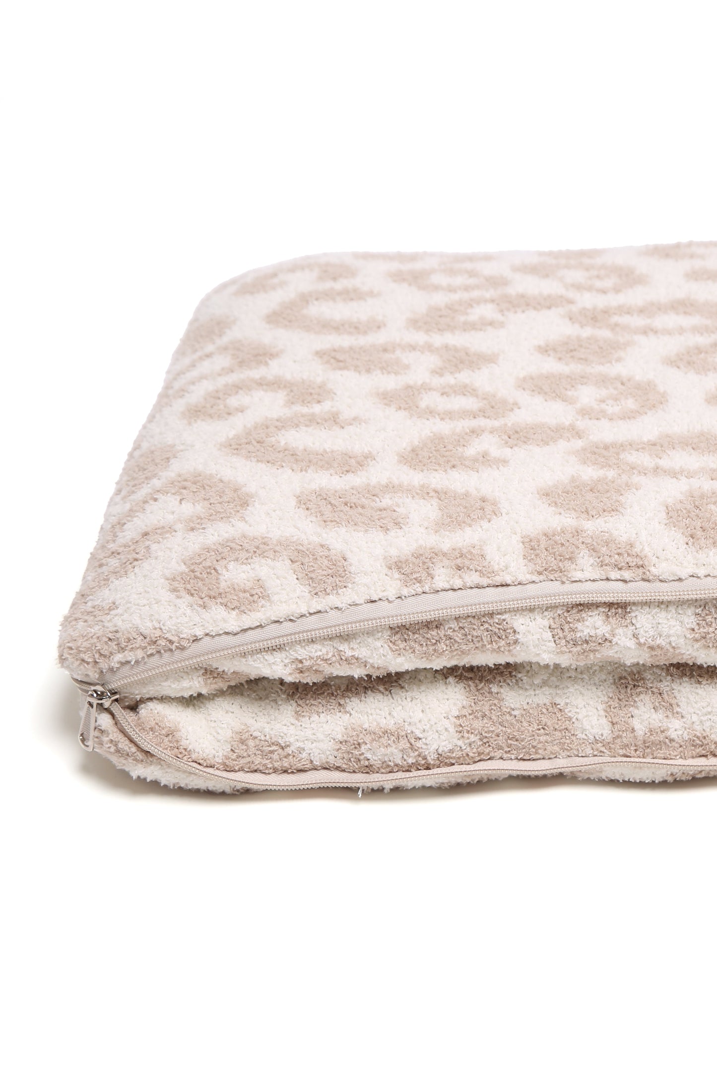 Leopard Print Throw Blanket + Pillow Gifts