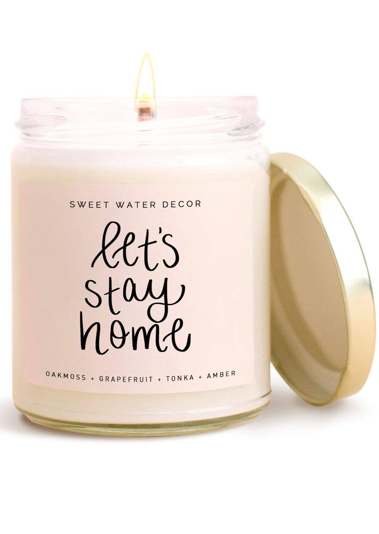 Let's Stay Home Soy Candle Home & Lifestyle