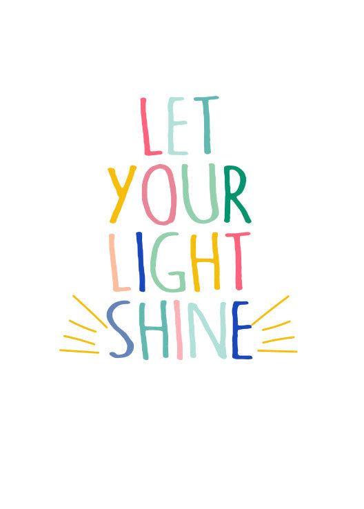 Let Your Light Shine Sticker Accessories