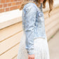 Light Blue Denim Jean Jacket Tops