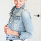 Light Denim Button Crop Jean Jacket - FINAL SALE Layering Essentials