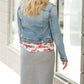 Light Denim Button Crop Jean Jacket - FINAL SALE Layering Essentials