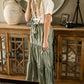 Light Olive Tie Waist Midi Skirt - FINAL SALE Skirts