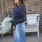 Light Wash Classic Midi Skirt - FINAL SALE Skirts