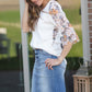Light Wash Classic Midi Skirt - FINAL SALE Skirts