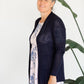 Light Weight Open Front Cardigan Shirt Chris & Carol