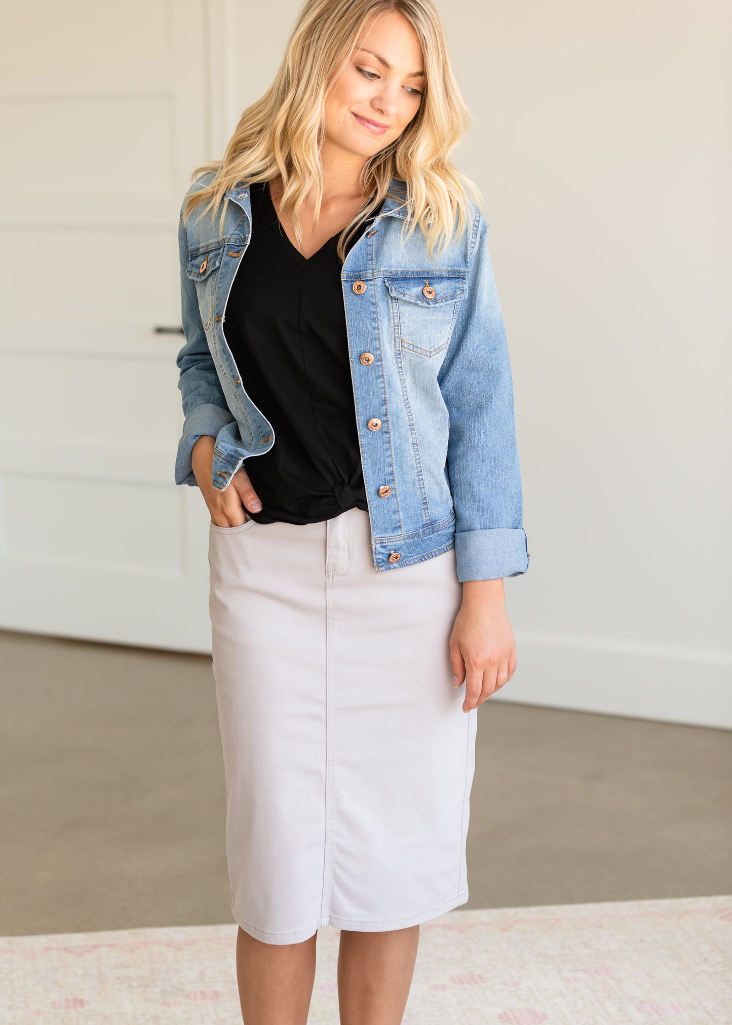 Lightweight Denim Jean Jacket Layering Essentials