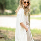 Lightweight Knit Cardigan Tops Ivory / S