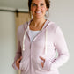 Lilac Jacey Zip Up Hoodie Shirt Thread & Supply