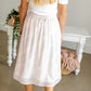 Lilac Watercolor Chiffon Midi Skirt - FINAL SALE Skirts