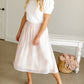 Lilac Watercolor Chiffon Midi Skirt - FINAL SALE Skirts