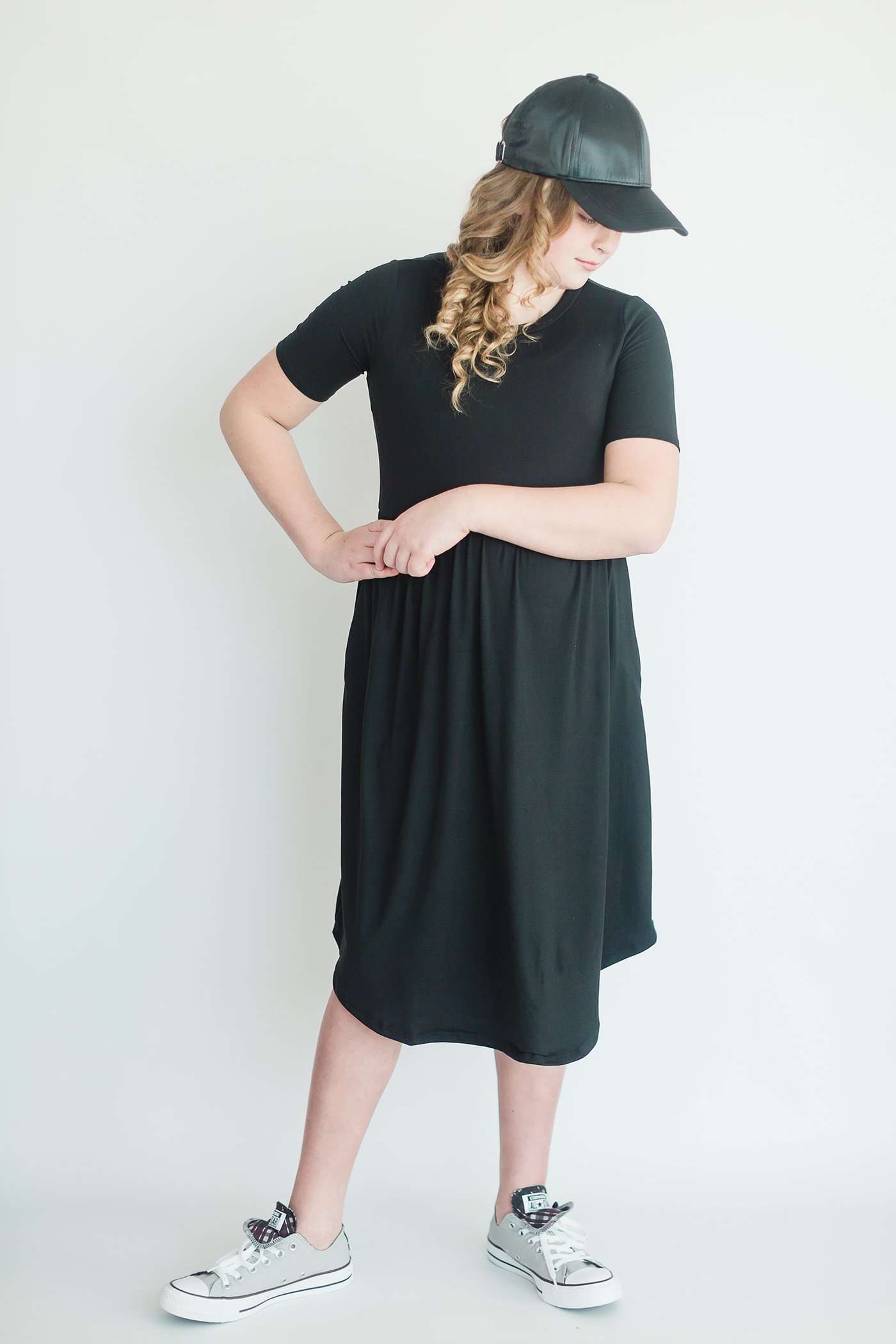 Lily Maxi or Midi Dress - FINAL SALE Dresses Black / Short / S