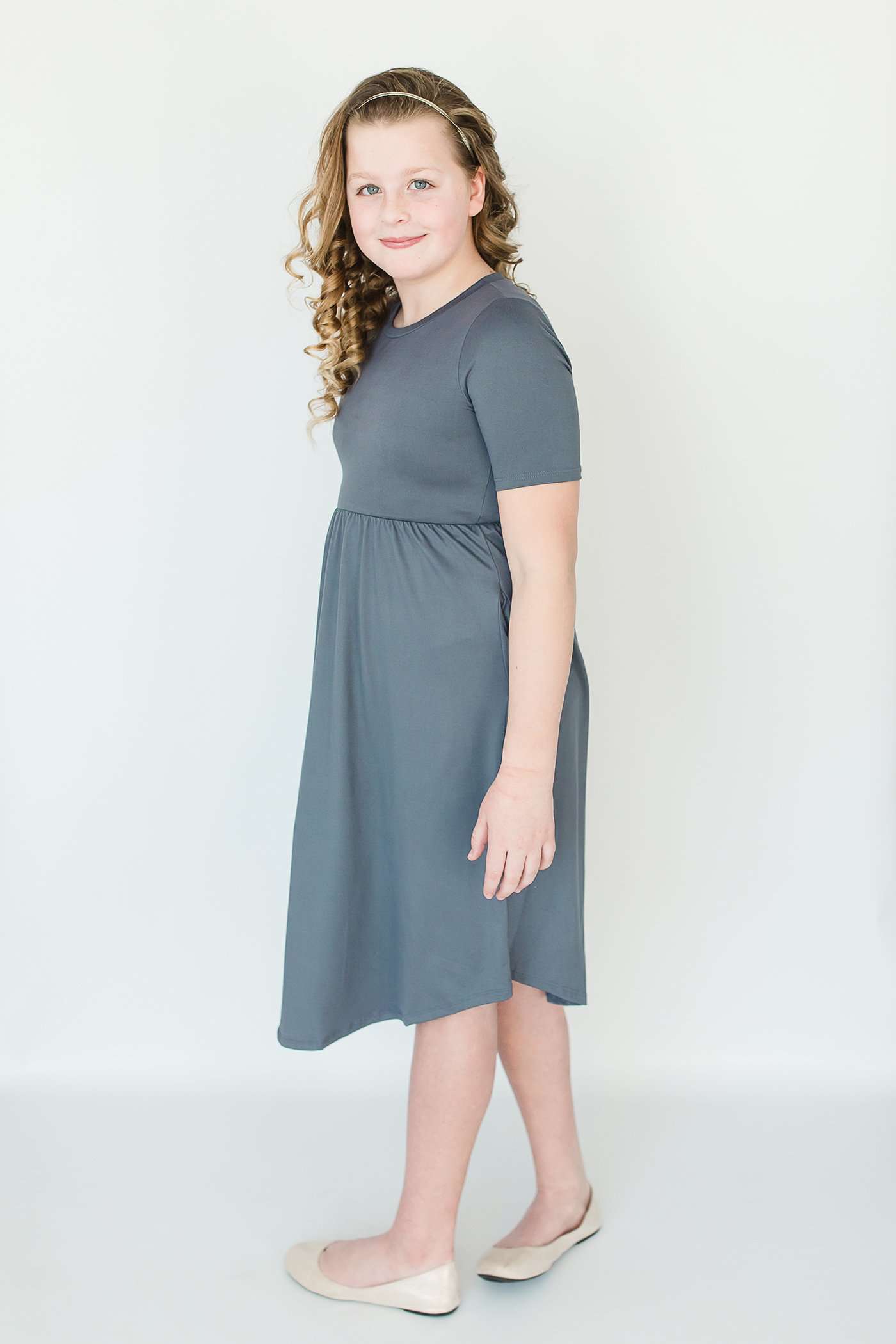 Lily Maxi or Midi Dress - FINAL SALE Dresses Dark Gray / Short / S