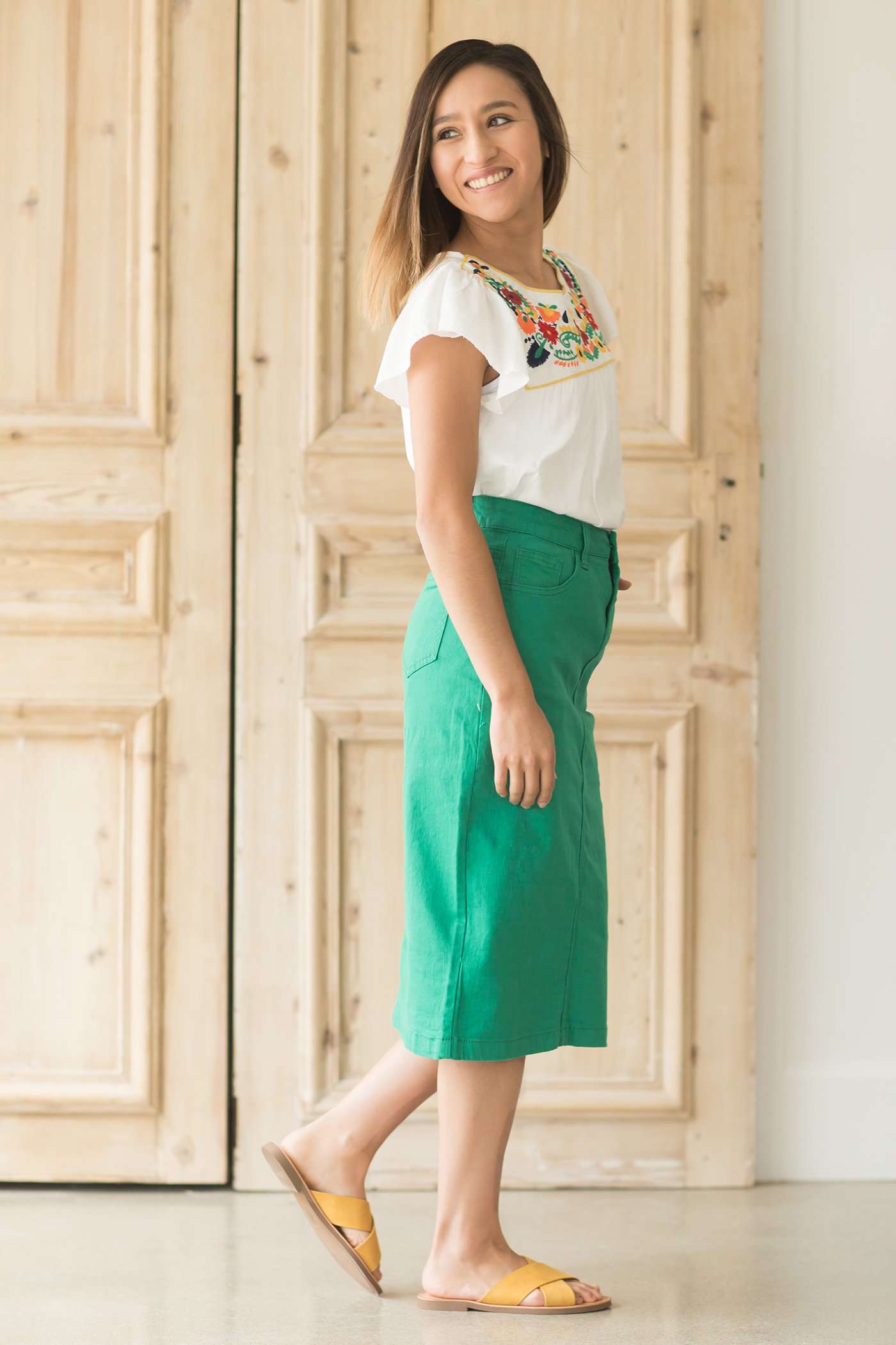Limeade Midi Skirt - FINAL SALE Skirts