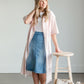 Lina Button Up Pink Collared Dress Dresses Z Supply