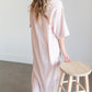 Lina Button Up Pink Collared Dress Dresses Z Supply