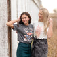 Live Life in Full Bloom Floral Graphic Tee Tops Polagram + BaeVely