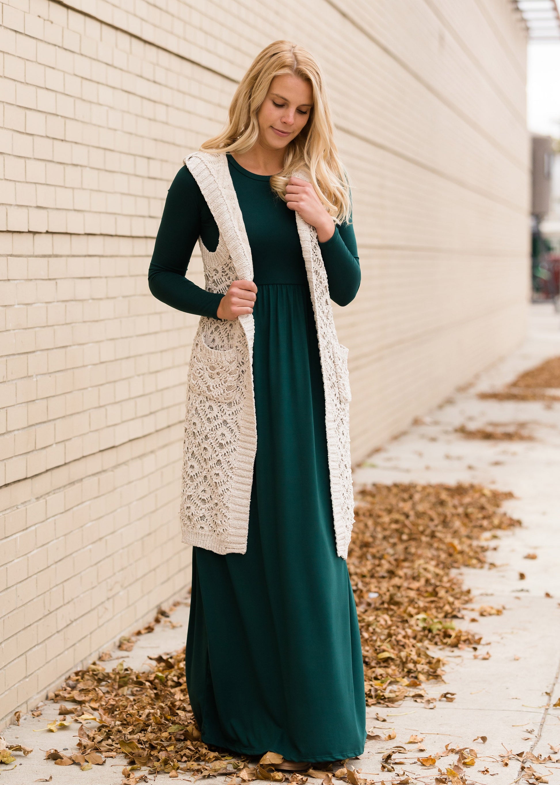 Long Sleeve Buttery Soft Maxi Dress - FINAL SALE Dresses