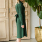 Long Sleeve Button Midi Dress - FINAL SALE Dresses