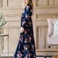 Long Sleeve Floral Maxi Dress - FINAL SALE Dresses