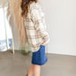 Long Sleeve Plaid Flannel Top Tops By Together