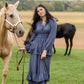 Long Sleeve Smocked Waist Tiered Maxi Dress Dresses Inherit