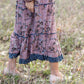 Long Sleeved Tiered Paisley Maxi Dress Dresses Polagram