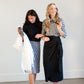 Long Swim Skirt with Front Side Tie Skirts Silver Tail Swim Wear Inc.