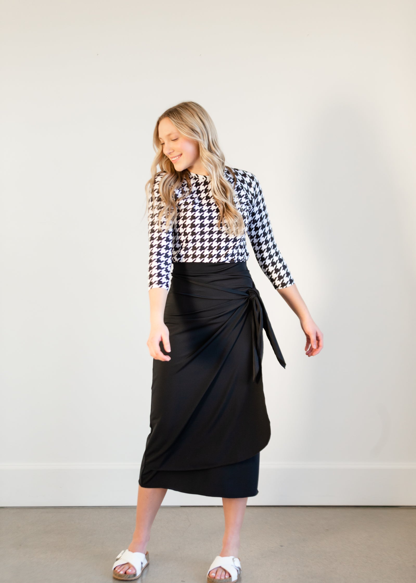 Maxi Swim Skirt