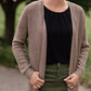 Loose Knit Open Front Pocket Cardigan-FINAL SALE Tops