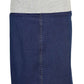 Lounge-N-Denim Skirt | Below Knee Jean Skirt Sizes 4-14