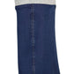 Lounge-N-Denim Skirt | Below Knee Jean Skirt Sizes 4-14