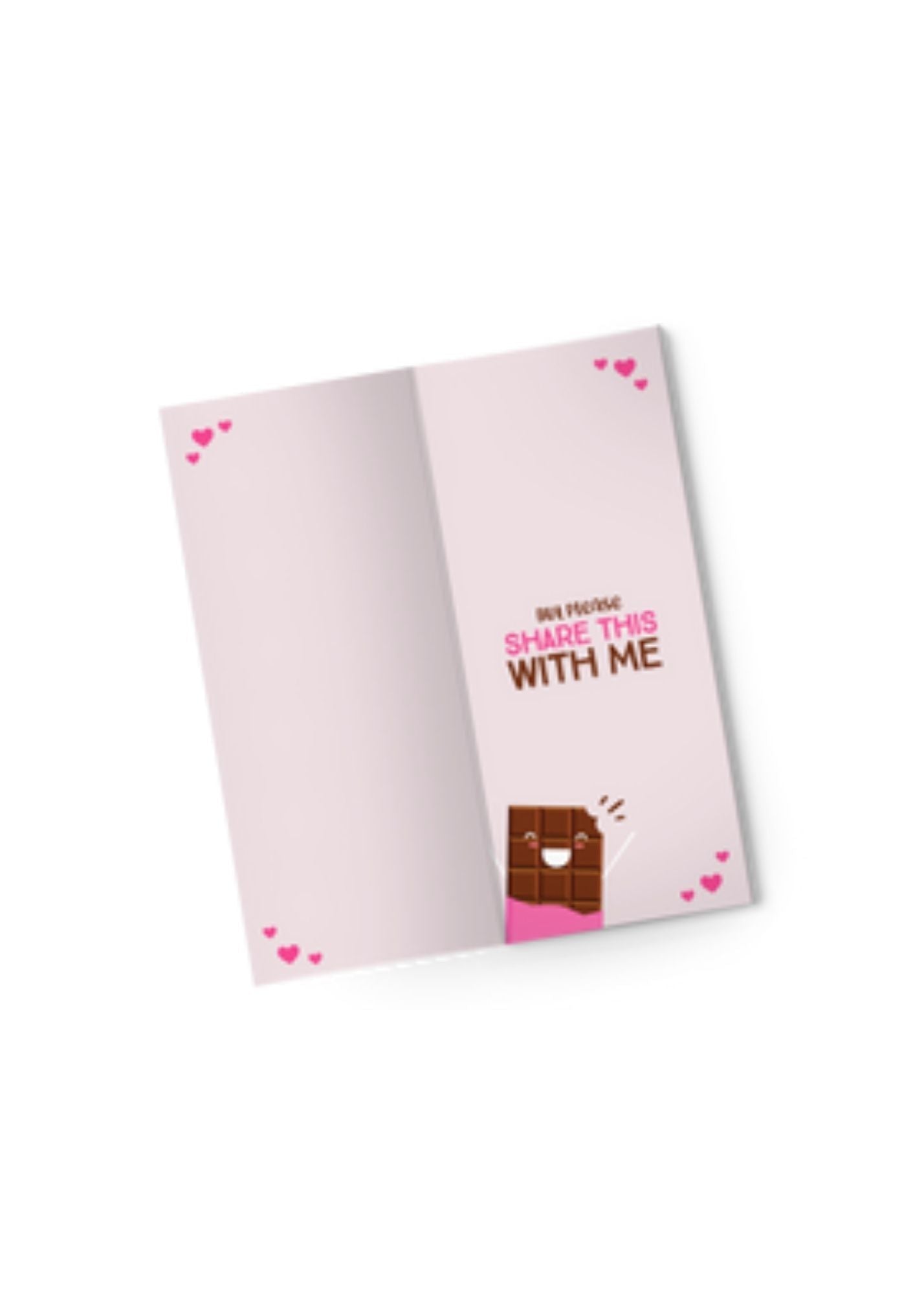 Love You More Chocolate Greeting Card Home & Lifestyle Sweeter Cards - Chocolate Bar Greeting Cards